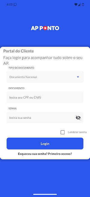 Meu Novo AP Ponto Screenshot 1