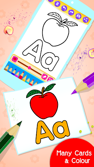 Coloring Book  - Animals,Princess,Fruits,Vehicles Screenshot 0