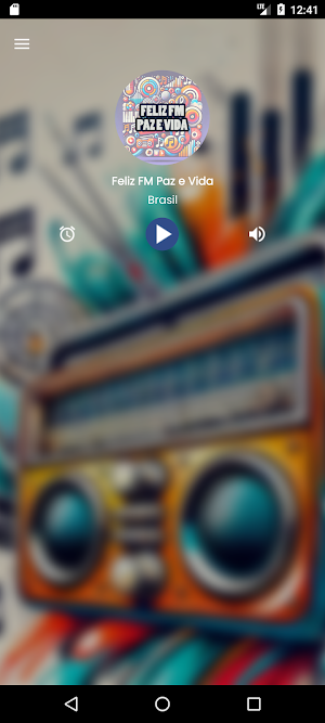 Feliz FM Paz e Vida Screenshot 2