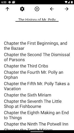 Book, The History of Mr. Polly Screenshot 0