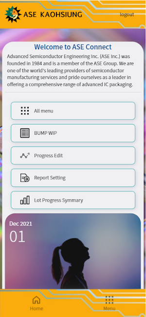 ASE Connect Screenshot 1