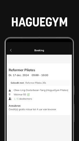 HAGUEGYM Screenshot 3