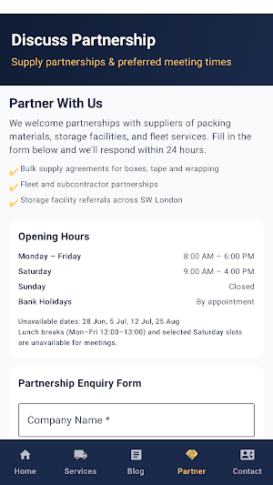 Kingston & Richmond Removals Screenshot 3