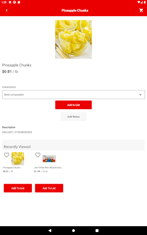 B&T’s Grocery Market Screenshot 1