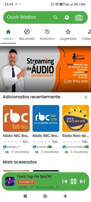 Ouvir Radios Screenshot 1