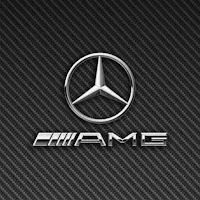 Mercedes AMG Logo Wallpaper 4K