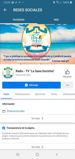 Radio TV La Sana Doctrina Screenshot 3