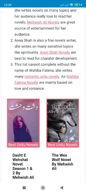 Urdu Novels Collection Screenshot 3