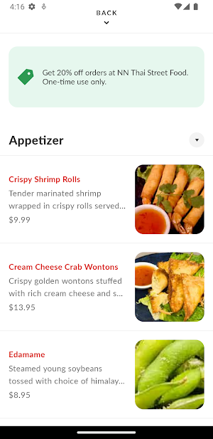 NN Thai Street Food Screenshot 2