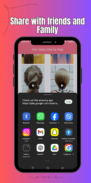 Girls Hairstyles Step by Step Screenshot 1