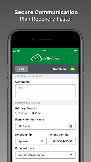 OrthoSync Spotlight Screenshot 3