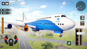 Airplane Simulator 3d Games Screenshot 1