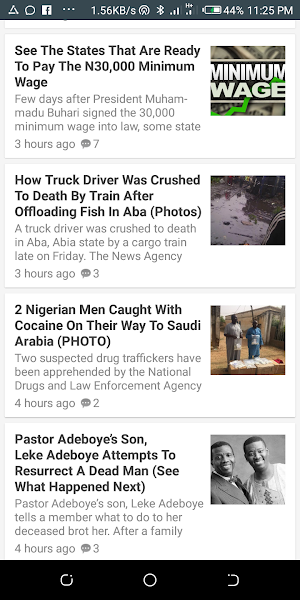 Latest Nigerian News Screenshot 3