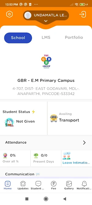 GBR GROUP OF SCHOOLS Screenshot 1