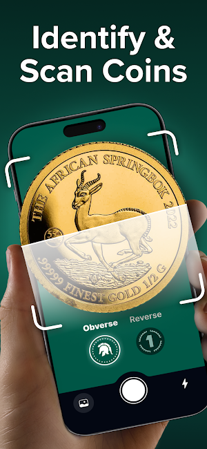 Coin Wise: Identifier, Scanner Screenshot 0