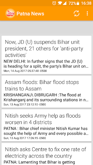 Patna News Screenshot 1