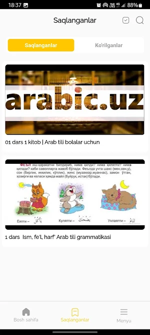 Arabic.uz media Screenshot 3