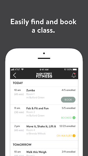 Main Street Fitness Screenshot 3