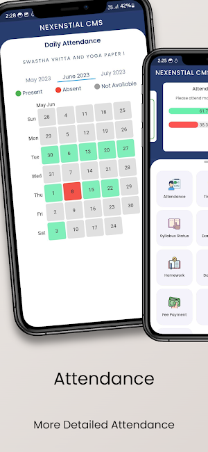 DrRaviPatil AMC Student CMS Screenshot 0