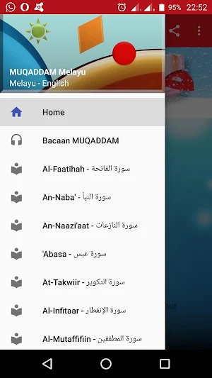 Muqaddam Pintar & Terjemahan (Melayu - English) Screenshot 0