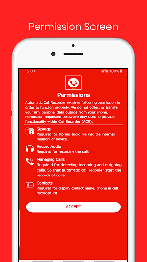 Automatic Call Recorder - ACR Screenshot 1