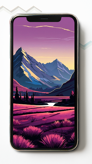 Purple HD Wallpapers Screenshot 1