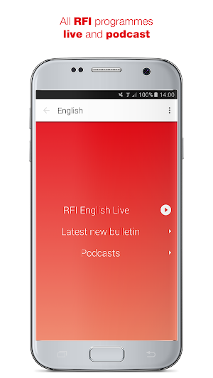 RFI Pure radio - Live streaming and podcast Screenshot 1