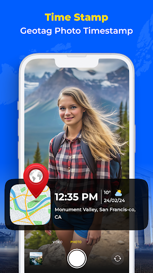 GPS Map Camera & Navigation Screenshot 2
