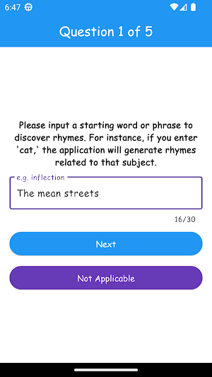 My Rhyming Words Screenshot 2