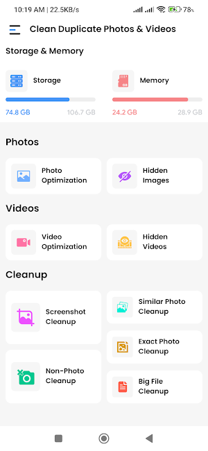Snap Sweep Screenshot 1