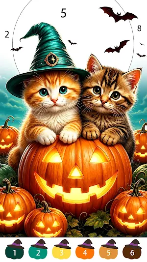 Sweet Halloween Color Screenshot 2