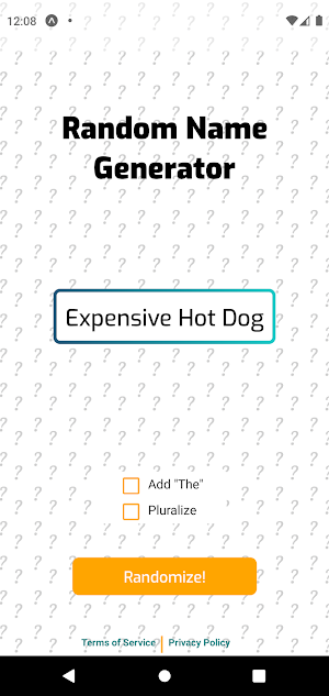 Random Name Generator Screenshot 3