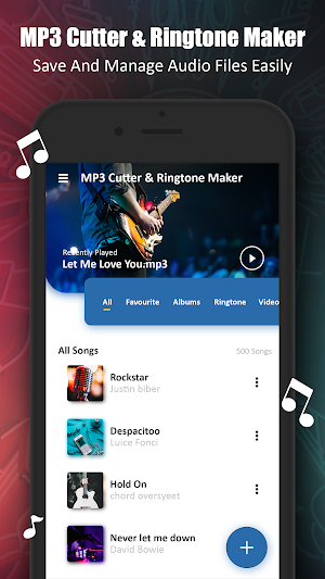 Ringtone Maker, Mp3 Cutter Screenshot 2