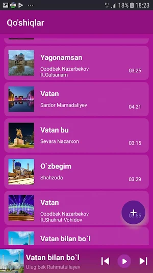 Vatan haqida qo'shiqlar Screenshot 0
