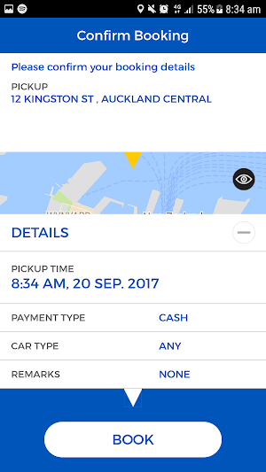 Auckland Coop Taxis Screenshot 1