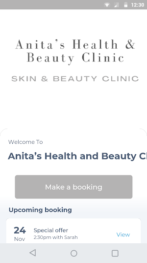 Anita’s Beauty Skin Clinic Screenshot 0