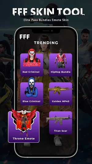 FFF FF Skin Tool, Fix Lag Screenshot 0