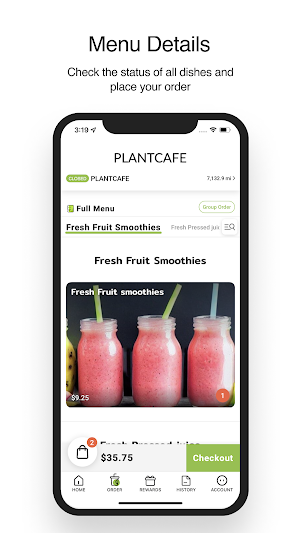 PLANTCAFE Screenshot 1