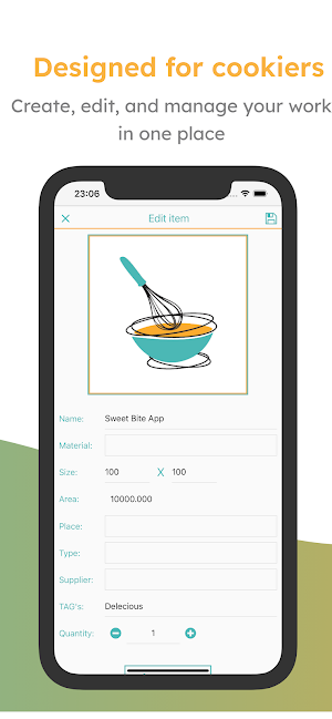 Sweet Bite App Screenshot 2