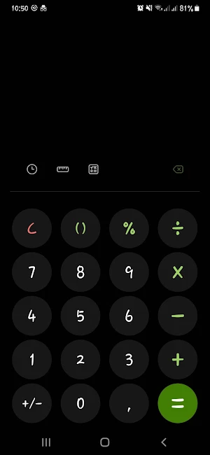 Calculadora GX Screenshot 1