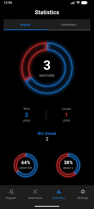 WristScore: Tennis & Padel Screenshot 3