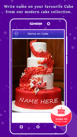 Name On Birthday Cake Screenshot 0