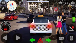 US Taxi Game 2023- Taxi Driver Screenshot 2