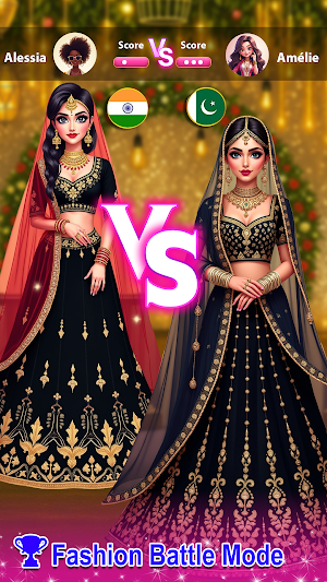 Indian Girl Dress Up & Makeup Screenshot 3