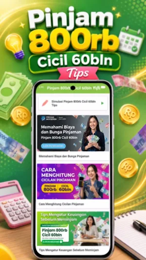Pinjam 800rb Cicil 60bln Tips Screenshot 2