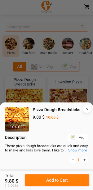 Foodeezy Waiter Screenshot 3