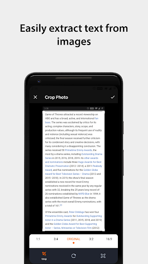 Smart Text Recognizer - OCR - Image to Text Screenshot 1