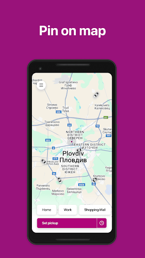 Moby: The Taxi App Screenshot 0