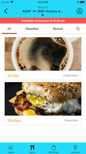 Soundwaves Cafe Screenshot 1