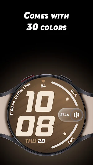 Sporty Dial 2 - Watch face Screenshot 1